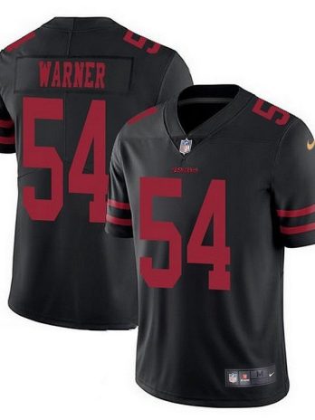 Fred Warner San Francisco 49ers Nike Vapor Limited Jersey – Black