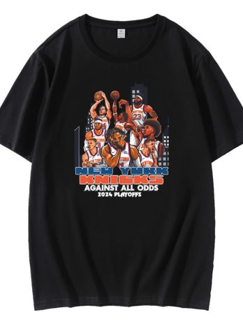 New York Knicks Against All Odds 2024 Playoffs T-Shirt