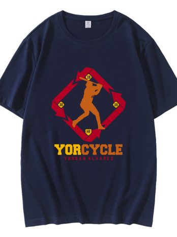 Yorcycle Yordan Alvarez Houston Astros Player T-Shirt