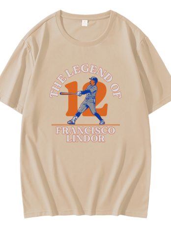 The Legend Of Francisco Lindor Mr Smile Number 12 T-Shirt