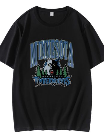 Vintage Minnesota Timberwolves Logo T-Shirt