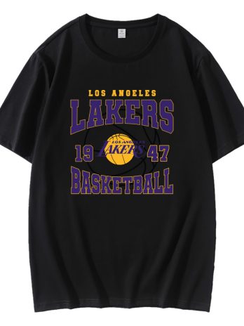 Vintage Los Angeles Lakers 1947 Basketball T-Shirt
