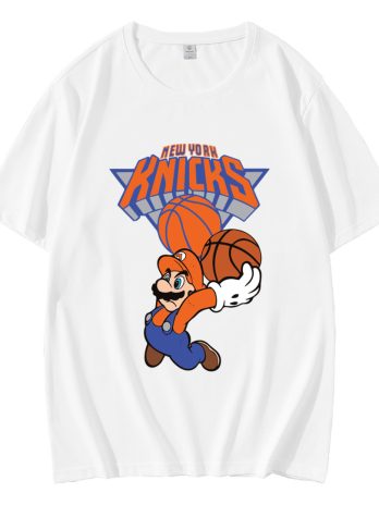 Super Mario Basketball New York Knicks T-Shirt