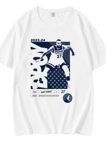 Rudy Gobert 2024 Defensive Player Of The Year T-Shirt