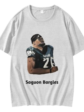 Saguon Bargles Philadelphia Eagles Saquon Barkley Parody T-Shirt