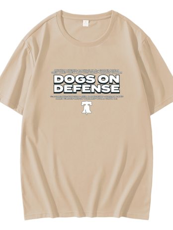 Dogs On Defense Philadelphia Eagles Football T-Shirt