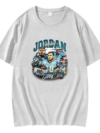 Vintage Jordan Mailata Philadelphia Eagles Football Player Signature T-Shirt