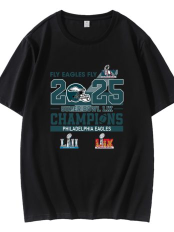 Fly Eagles Super Bowl Champions 2025 Philadelphia Eagles T-Shirt