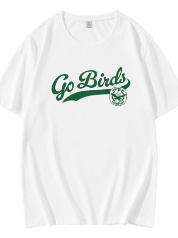 Retro Go Birds Words Champions Super Bowl Ring T-Shirt