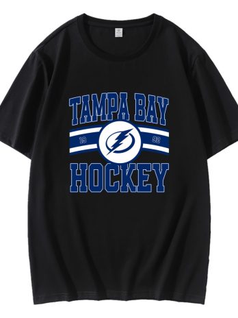 Vintage Tampa Bay Lightning Hockey Logo 1992 T-Shirt