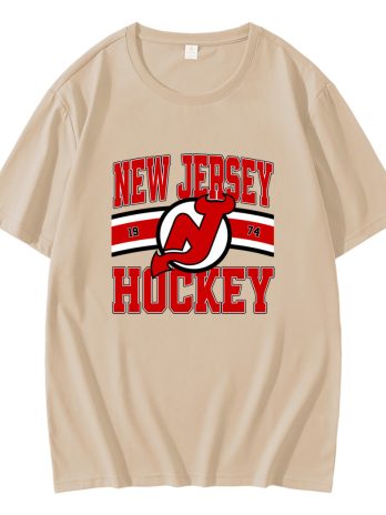 Vintage New Jersey Devils Hockey Logo 1974 T-Shirt