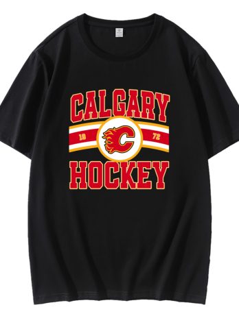 Vintage Calgary Flames Hockey Logo 1972 T-Shirt