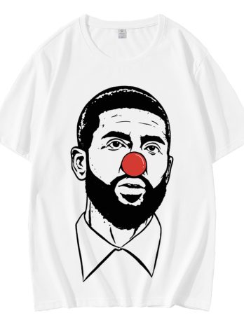 Funny Kyrie Irving Clown Basketball Player T-Shirt