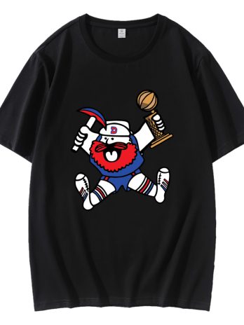 Denver Maxie Miner Holding Championship Trophy T-Shirt