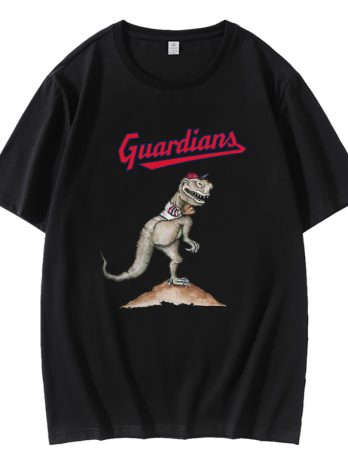 Cleveland Guardians Dinosaur Baseball T-Shirt