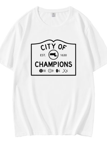 Boston City Of Champions Est 1630 T-Shirt