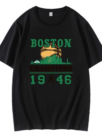 Boston Champions 1946 City Skyline T-Shirt