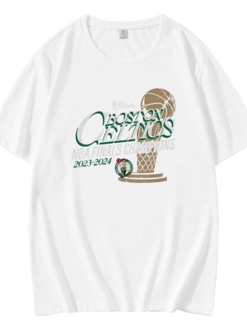 Boston Celtics 2024 NBA Finals Champions Trophy T-Shirt