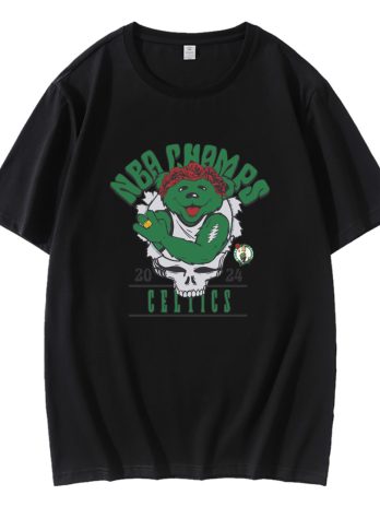 Boston Celtics 2024 NBA Champs Grateful Dead T-Shirt