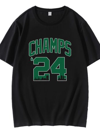 2024 Champs Boston Basketball Championship T-Shirt