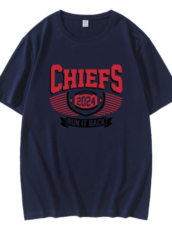Football Chiefs 2024 Run It Back T-Shirt