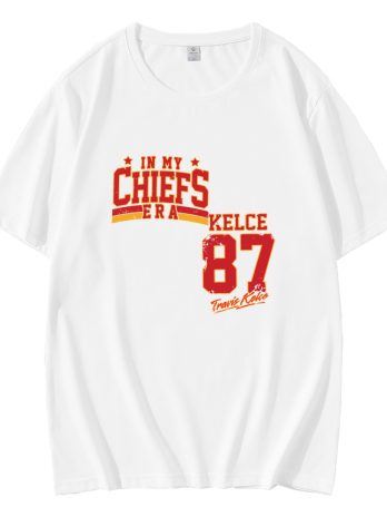 Retro In My Chiefs Era Vintage Travis Kelce 87 T-Shirt
