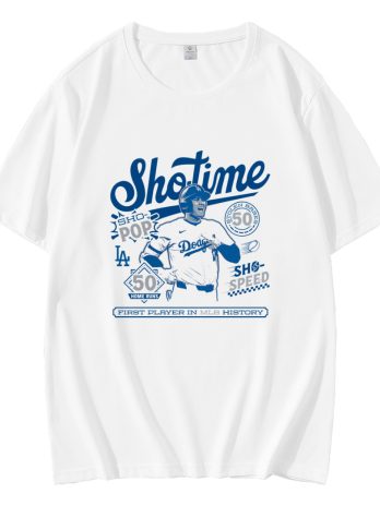 Shohei Ohtani Dodgers First Player In MLB History T-Shirt