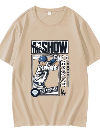 Retro The Show Shohei Ohtani Mlb Los Angeles Dodgers T-Shirt