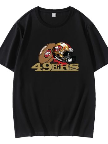 49ers Football Helmet T-Shirt