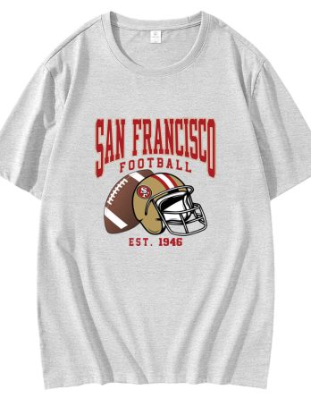 San Francisco 49ers 1946 Football Helmet T-Shirt