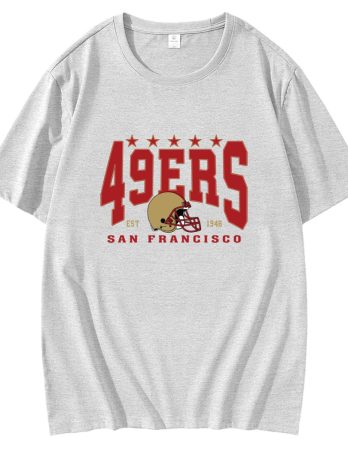 San Francisco 49ers 1946 Helmet Stars T-Shirt