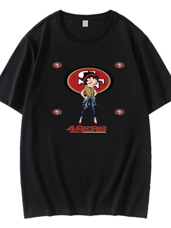 San Francisco 49ers Betty Boop T-Shirt