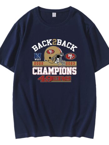 Back 2 Back San Francisco 49ers Champions T-Shirt