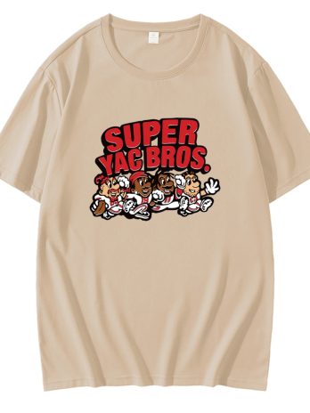 Super YAC Bros 49ers Football T-Shirt