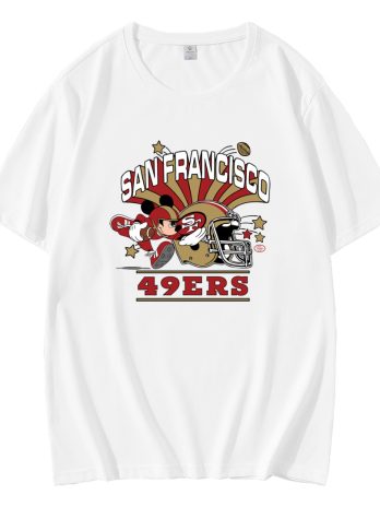 Funny Mickey Mouse Football San Francisco 49ers T-Shirt