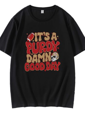 t’s A Purdy Damn Good Day Helmet 49ers Football T-Shirt
