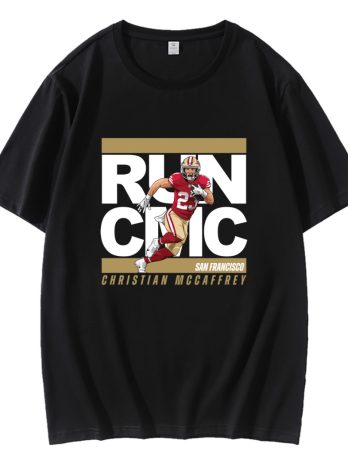 Run CMC Christian McCaffrey San Francisco 49ers T-Shirt