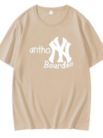 Anthony Bourdain New York Yankees Softball T-Shirt