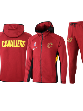 Cleveland Cavaliers Nike 2019/20 Showtime Full-Zip Therma Flex Performance Hoodie