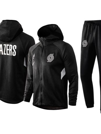 Portland Trail Blazers Nike 2019/20 Showtime Full-Zip Therma Flex Performance Hoodie