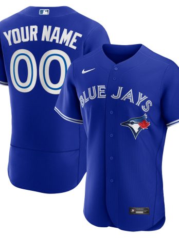 Toronto Blue Jays Nike Alternate Authentic Custom Jersey – Royal