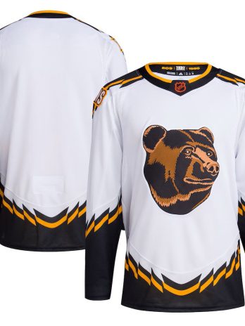 Boston Bruins White Reverse Retro Premium Jersey