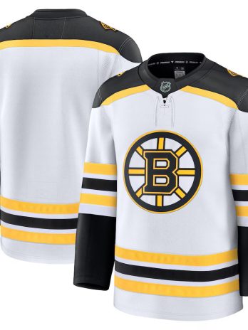 Boston Bruins White Away Premium Jersey