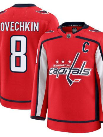 Alexander Ovechkin Washington Capitals Home Premium Jersey – Red
