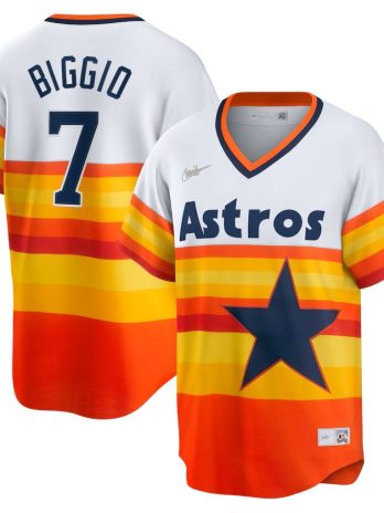 Craig Biggio Houston Astros Nike Cooperstown Collection Limited Player Jersey