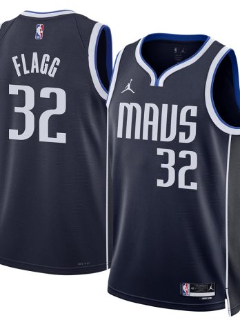 Cooper Flagg Dallas Mavericks Jordan Brand Swingman Jersey – Statement Edition – Navy