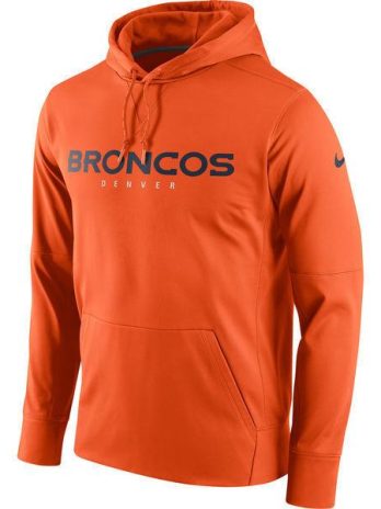 Denver Broncos Club Nike Therma NFL Pullover Hoodie