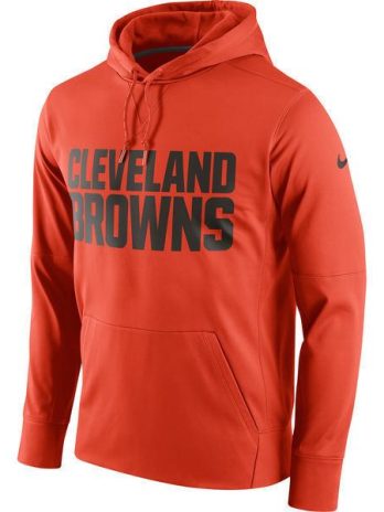 Cleveland Browns Club Nike Therma NFL Pullover Hoodie