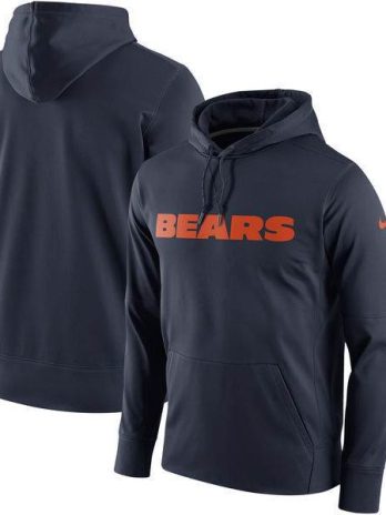 Chicago Bears Club Nike Therma NFL Pullover Hoodie