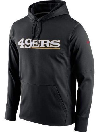 San Francisco 49ers Club Nike Therma NFL Pullover Hoodie